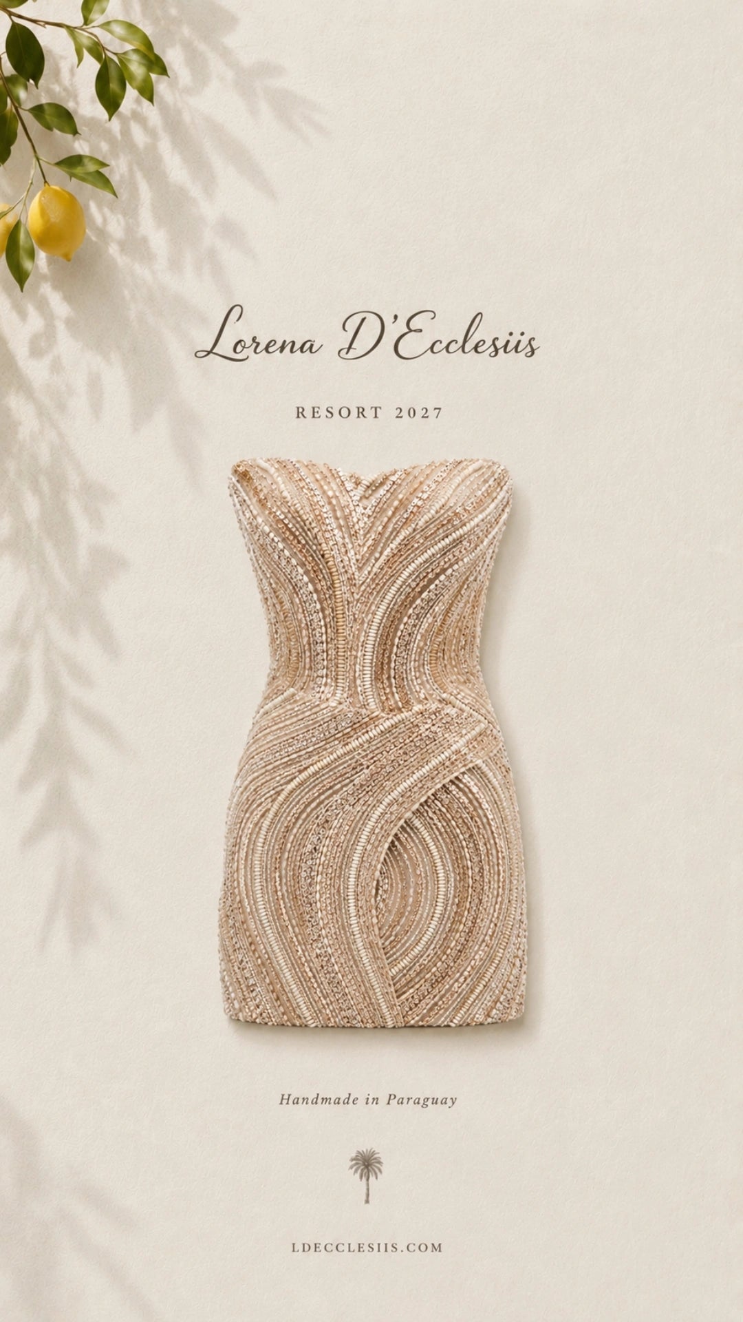 Mini Dress Gold